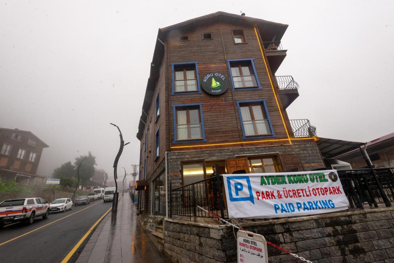 Ayder Koru Hotel Bagian luar foto